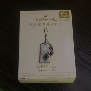 Hallmark Keepsake Magic MP3 Player Ornament - Red and Black 2006 225